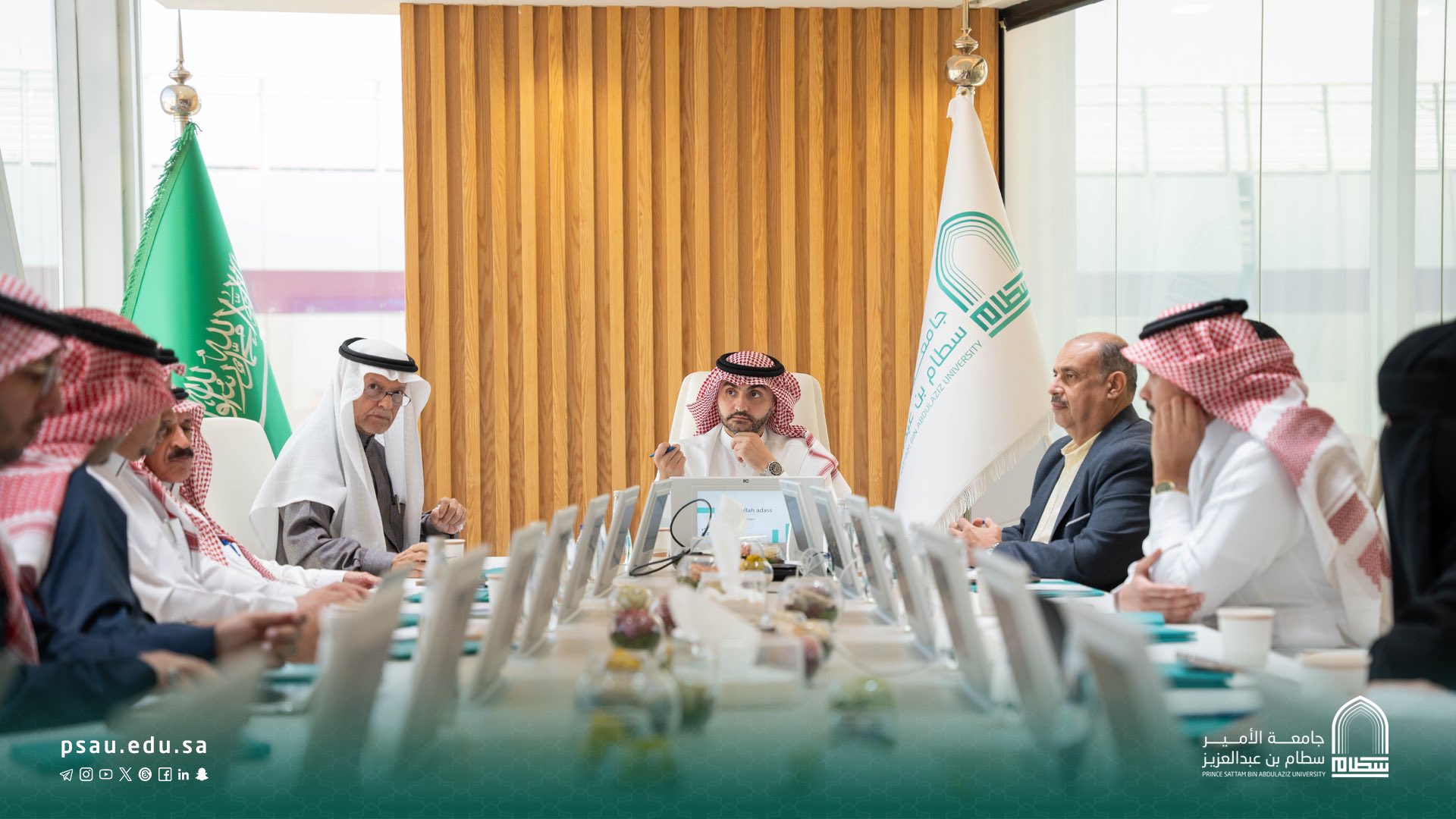 المجلس العلمي يعقد جلسته التاسعة للعام الجامعي ١٤٤٥ هـ