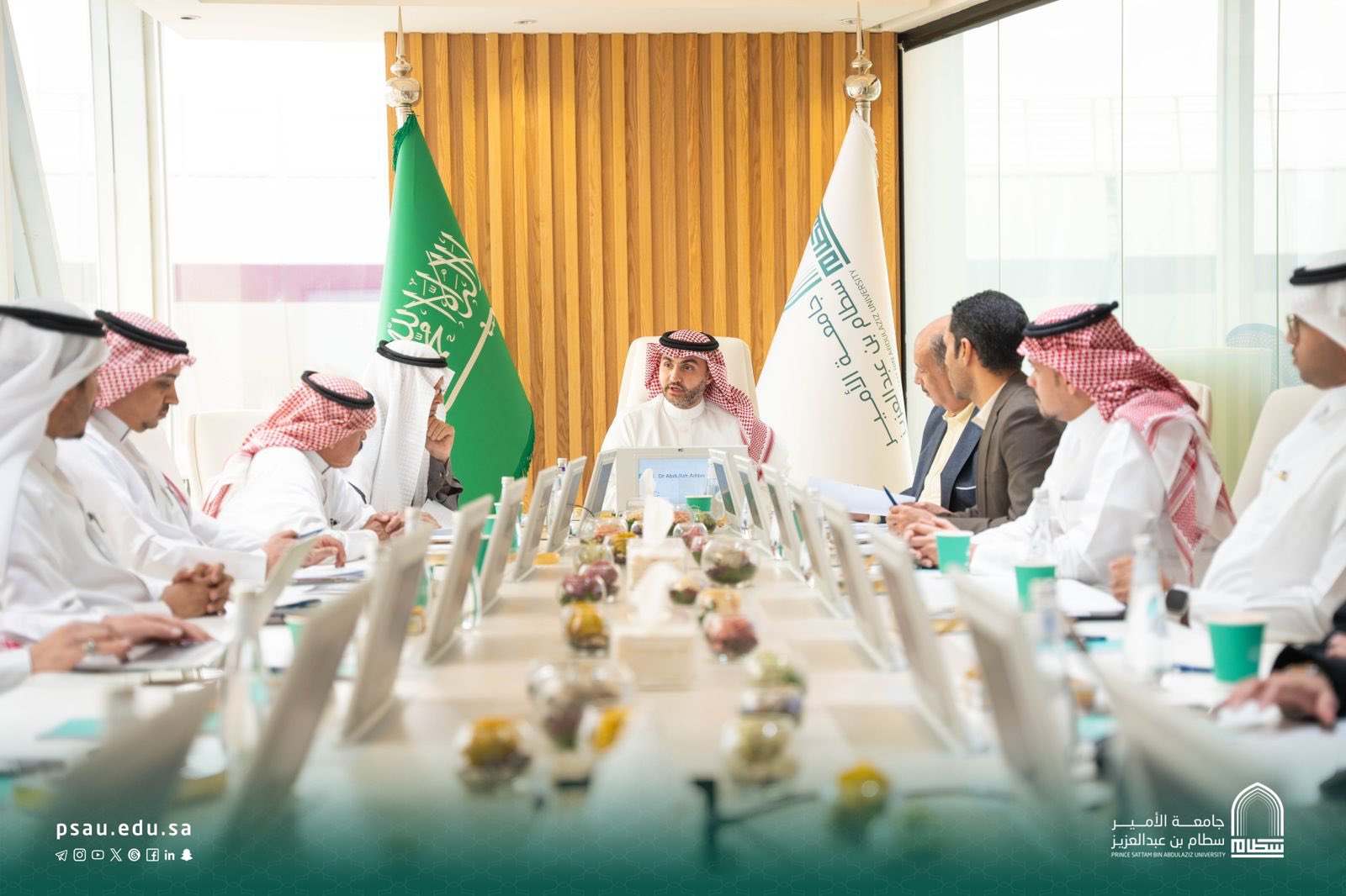 المجلس العلمي يعقد جلسته العاشرة للعام الجامعي ١٤٤٥ هـ