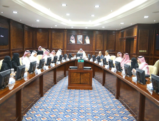 المجلس العلمي يعقد جلسته السادسة للعام الجامعي ١٤٤٥ هـ